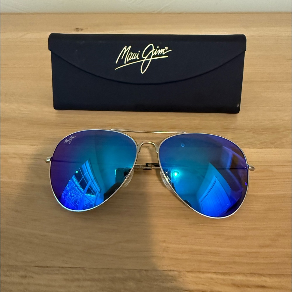 Maui Jim Mavericks Aviator Sunglasses